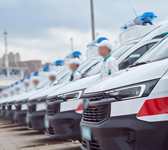 泾阳县服务车队展示